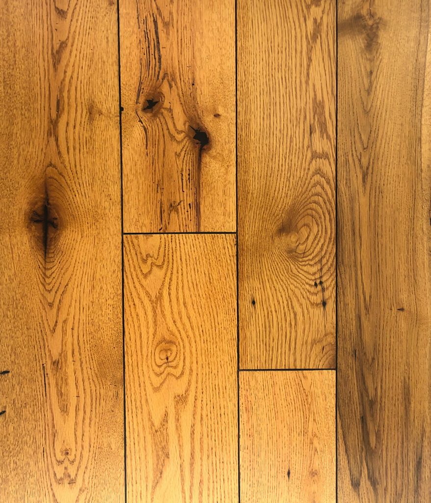 Reclaimed Oak Milled Face Plank