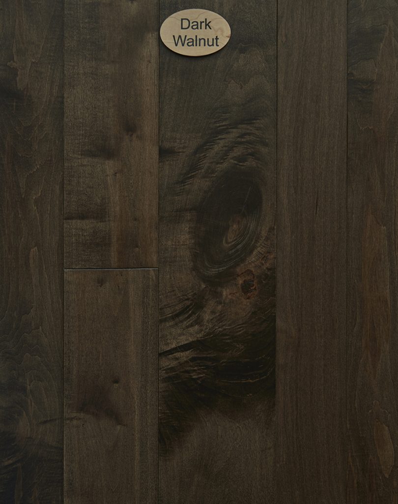 dark maple hardwood flooring