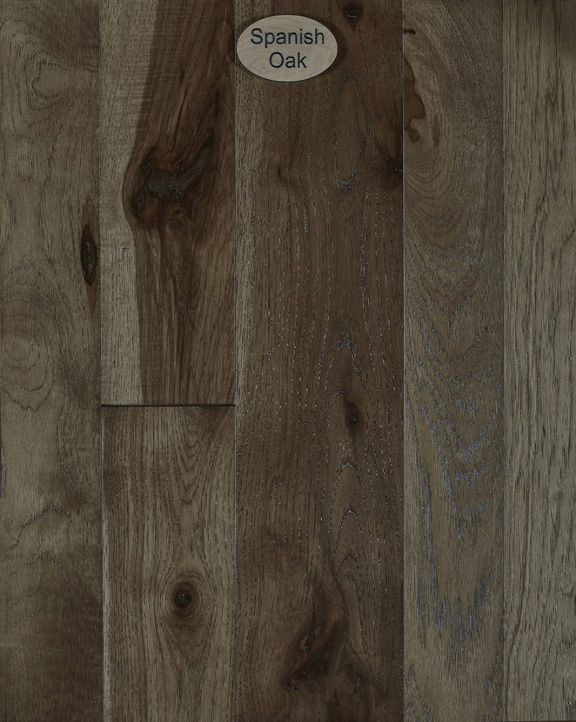 Hickory, Natural Character, Spanish Oak Stain