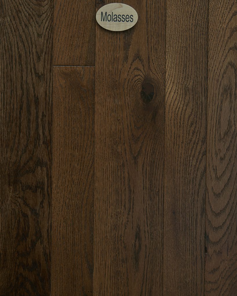 Red Oak, Natural Character, Molasses Stain