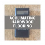 acclimating hardwood flooring image