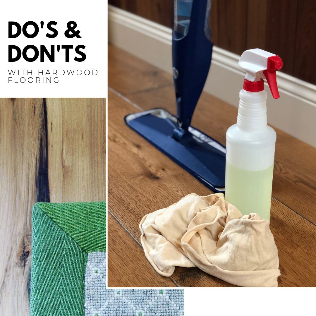How to Maintain and Clean Hardwood Floors, Part One: Flooring DON'Ts