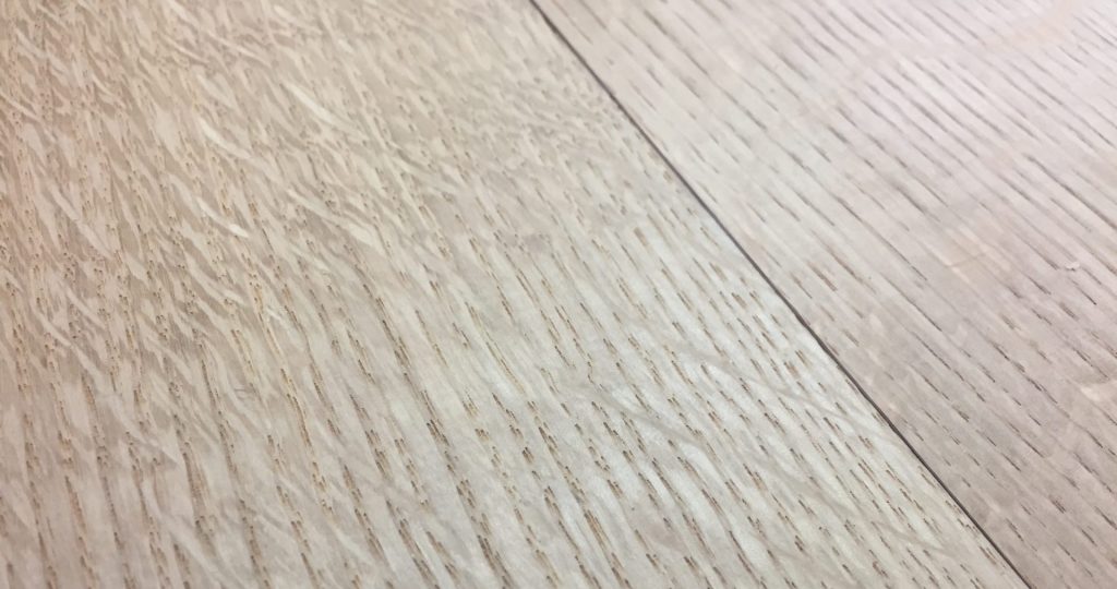 Example of Unfinished Hardwood Flooring