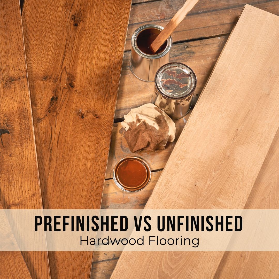 Unfinished deals hardwood flooring