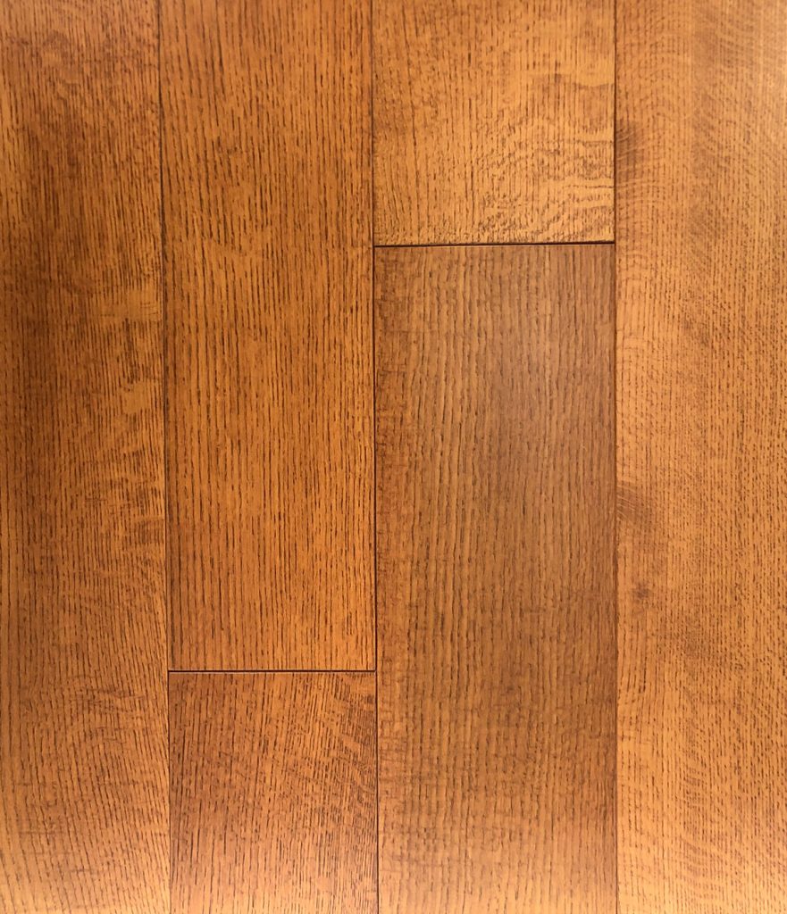 Red Oak, Select, Rift & Quartered, Antique Mahogany Stain