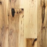 example of hickory hand scraped panel
