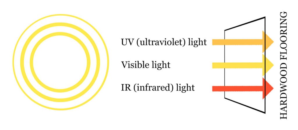 diagram of sun rays
